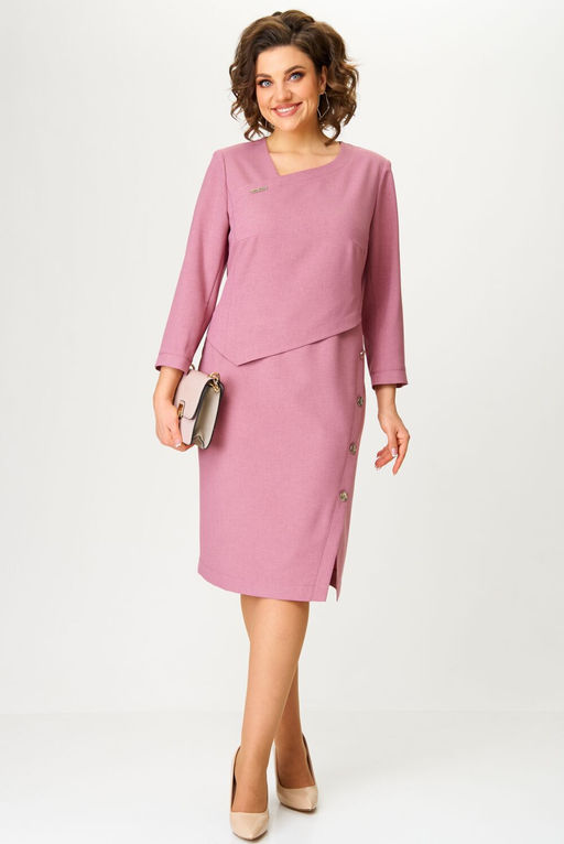 Платье Aira Style 24417А пыльная роза