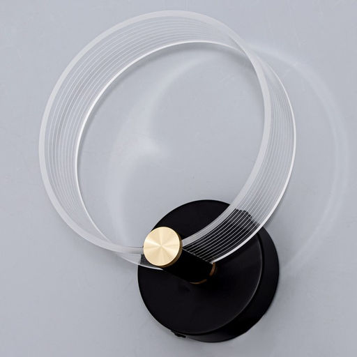 Бра «Кворум» LED 8 Вт 3000-6000К черный 25×20×6 см