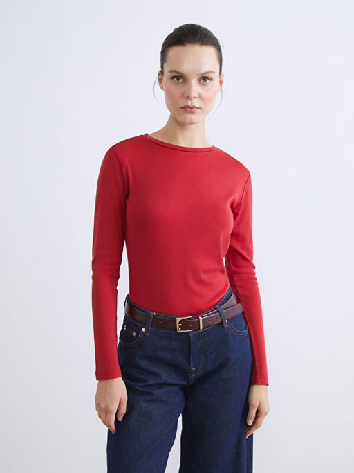 Bisiklet Yaka Kad?n Body