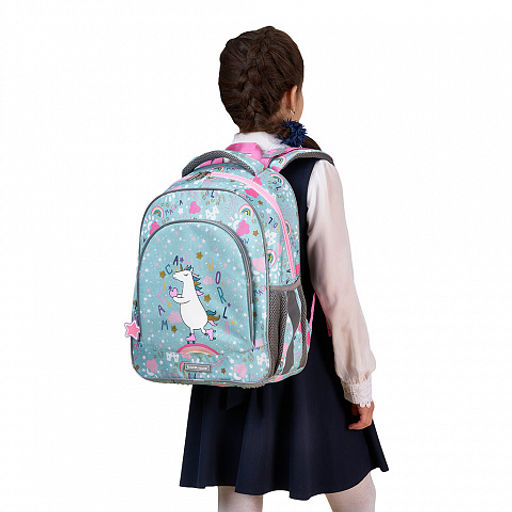 АКЦИЯ Цена за 1 шт. Ученический рюкзак ErichKrause ErgoLine® 15L Rainbow Skate  фото 5