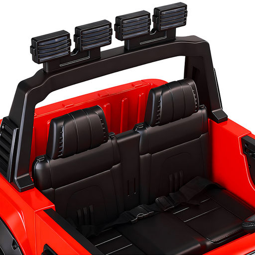 Электромобиль "Мощность скорости" на аккумуляторе, с р/у управлением, в коробке (красный)