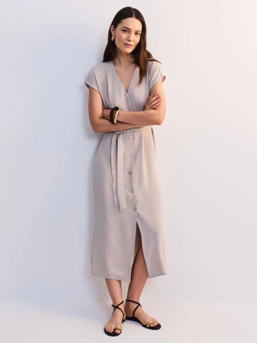 Платье миди с треугольным вырезом ZR2605012921-60 / Zarina