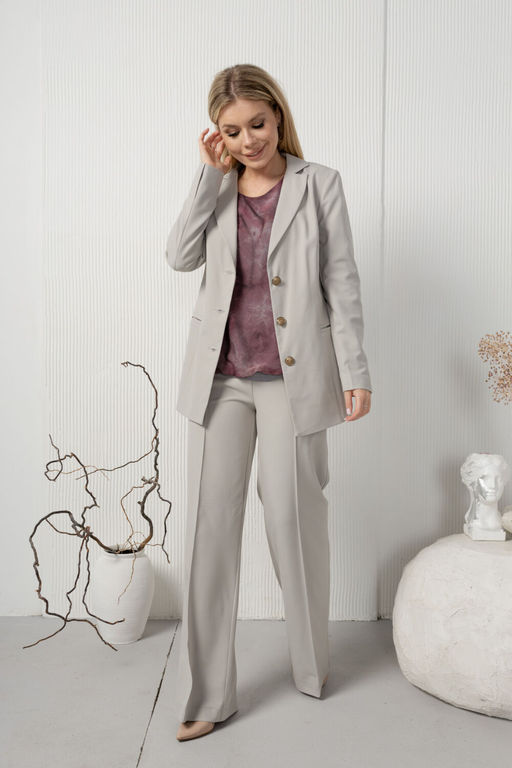 Жакет AMORI 2176 светло-серый