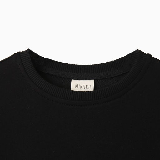 Платье для девочки чёрное прямое MINAKU: Casual Collection, рост 158 см
