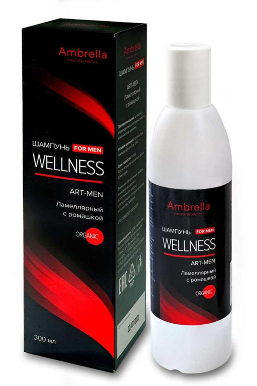 Wellness шампунь "FOR MEN" ламеллярный с ромашкой.,бут.300 мл
