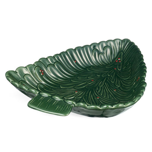 Блюдо сервировочное "Green pine" 30,5*24*5 см 145-221 145-221 #НовыйГод /АРТИ-М/