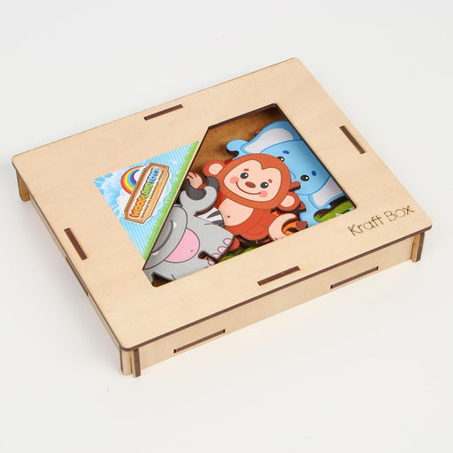 Пазл детский «Хоровод. Зоопарк»