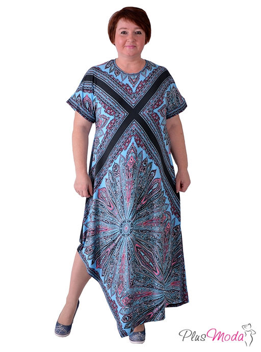 Платье Модель №446 размеры 50-80 - Plusmoda фото 2