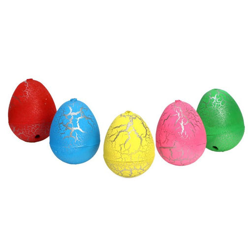 Цена за 40 шт. Растущие животные в яйце с цветным напылением «Страна динозавров», МИКС