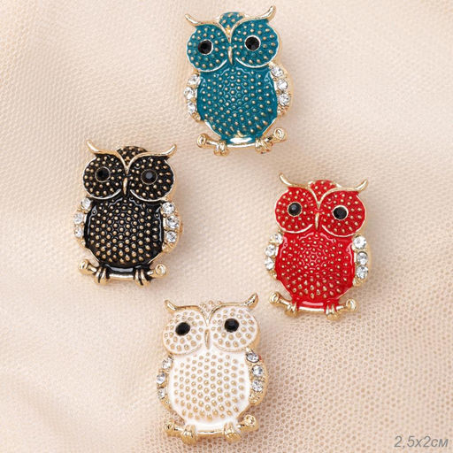 Брошь Сова / 6491 /уп 12/микс - ГалеонТрейд фото 7