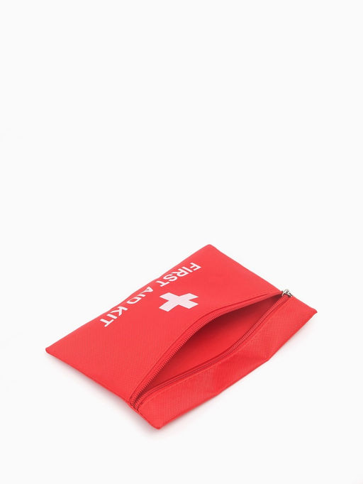 Цена за 2 шт. Косметичка-аптечка походная на молнии, красная