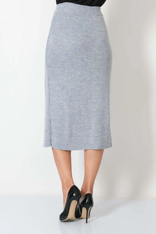 ЗЛАТА Юбка И 002/серый