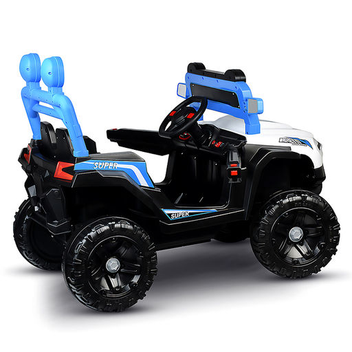 Электромобиль "Дорожный патруль" на аккумуляторе, в коробке (синий)