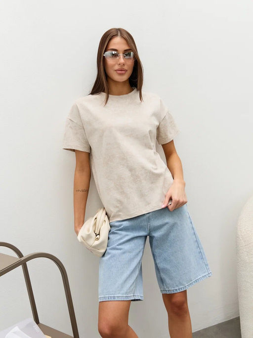 Футболка Primm P612-06 светло-бежевый хлопок с эластаном фото 10