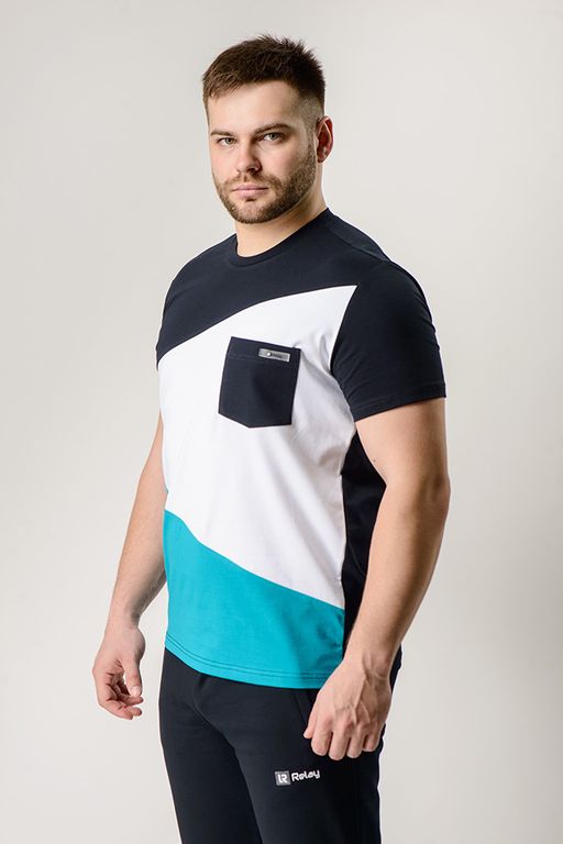 Спортивная футболка из высококачественного хлопка с лайкрой - Relay фото 2