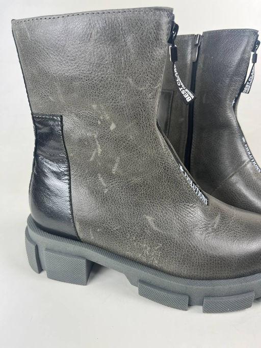 Ботинки 325.L.21074bl.Серый тур уценка