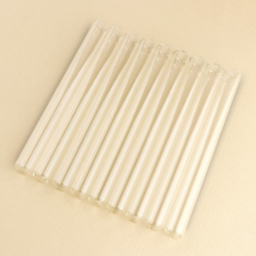 Цена за 8 шт. Ваза стеклянная для цветов, колба флористическая 15×1.5 см