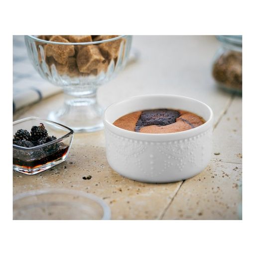 Горшочек для запекания Walmer Vivien, 0.2 л, цвет белый  фото 3