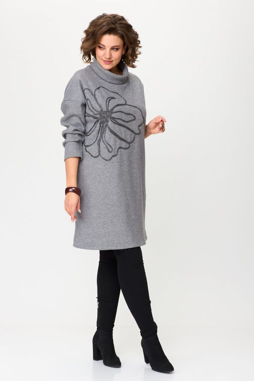 Платье INVITE 4083 черный дизайн - Mira fashion фото 138