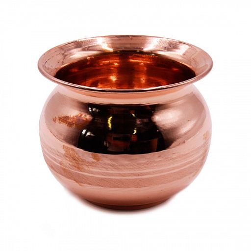 Медная лота для настаивания медной воды d-9см h-9см 500ml