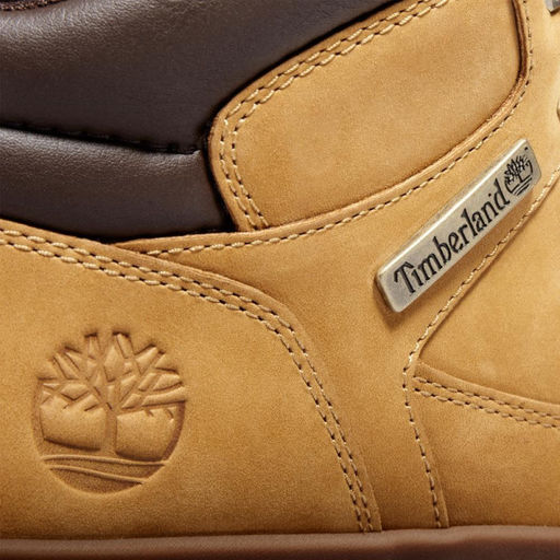 Мужские кроссовки для активного отдыха Timberland Davis Square Hiker желтые  фото 3