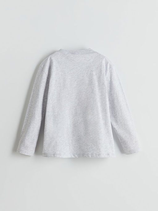 Bisiklet Yaka Bask?l? Erkek Bebek Ti??rt