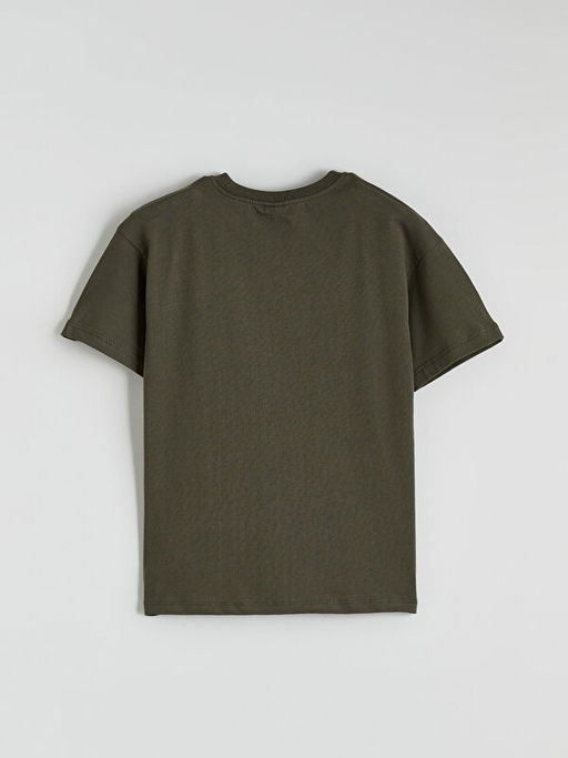 Bask?l? Erkek ?ocuk Pijama ?st