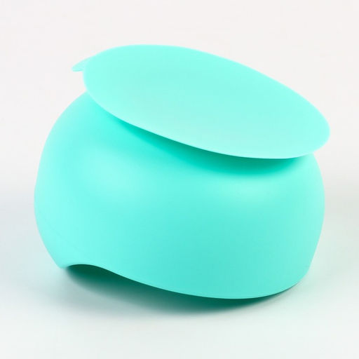 Тарелка детская на присоске и столовые приборы, Крошка Я, бирюзовый  фото 6