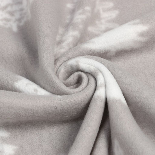 Плед флисовый новогодний Экономь и Я. Ёлочки, 150?130 см, пл.160 г/м?