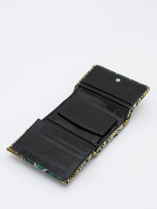 Кошелек 7012-3 green Velina-Fabbiano