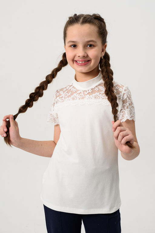Камелия блузка детская кор. рукав