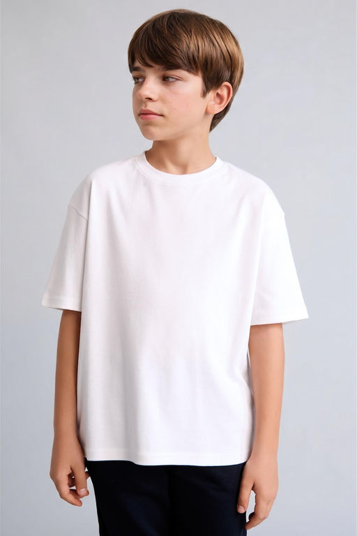 %100 Pamuk Oversize Ti__rt Erkek _ocuk - Defacto фото 3