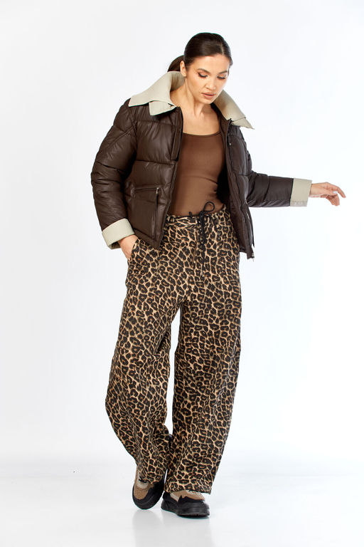 Куртка SHETTI 2214 шоколад  фото 4