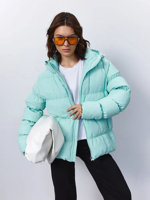 T3330-5 Пуховик стеганый