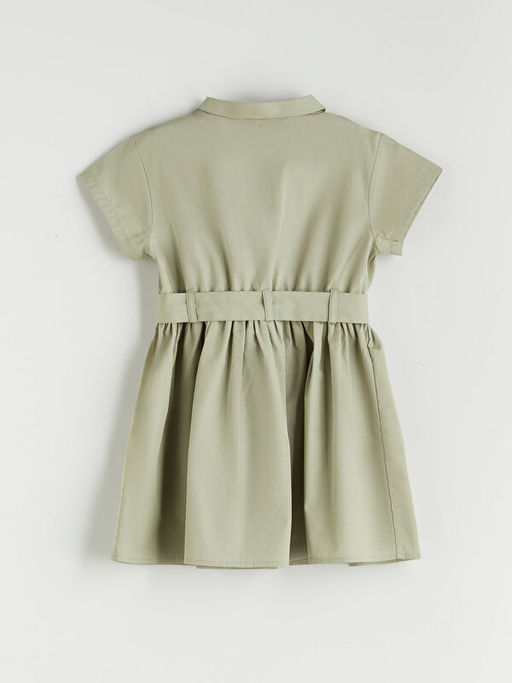 Kemerli Basic K?z ?ocuk Elbise