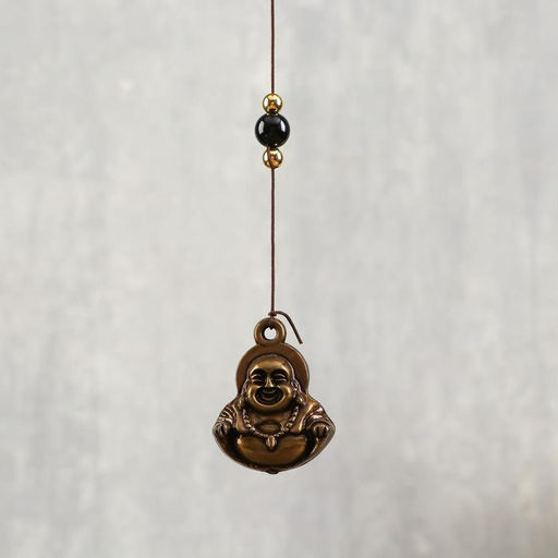 Музыка ветра металл «Хотей», 3 колокольчика, 42 см