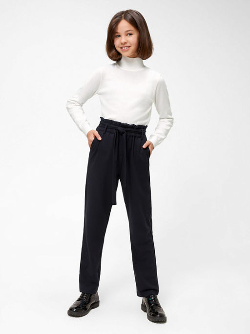 ACOOLA / Брюки детские для девочек Morry темно-синий  фото 10