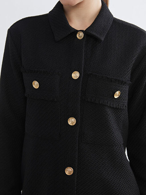 Dokulu Kad?n G?mlek Tunik