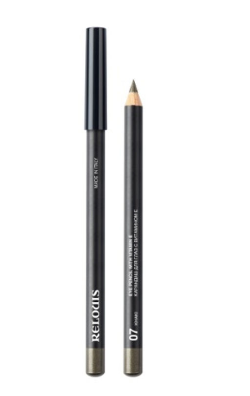 RELOUIS Карандаш для глаз с витамином Е тон 07 khaki (Италия)