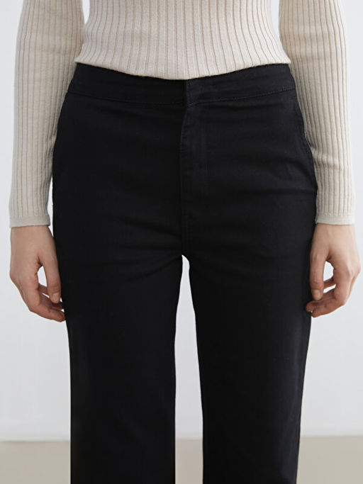 Flare Kad?n Jean Pantolon