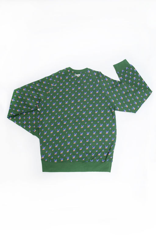Толстовка ЗАПОРОЖЕЦ Ditch Aop ELM GREEN  фото 7