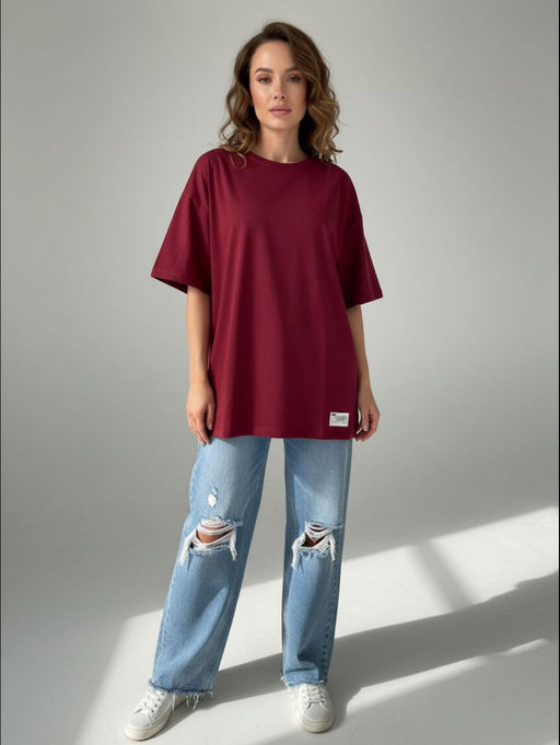 Анита футболка оверсайз - Lovetex фото 159