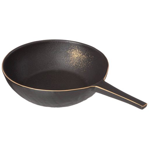 БЛЮДО С РУЧКОЙ BRONCO MIDNIGHT GOLD 30,5*21*5,5 СМ 1100 МЛ