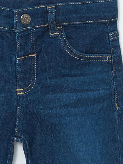 Beli Lastikli Basic Erkek Bebek Jean Pantolon - Waikiki фото 2