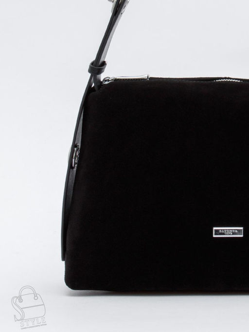 Сумка женская кожаная 8017SMS black Velina Fabbiano-Safenta