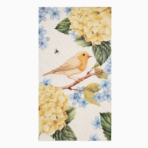 Полотенце Этель Гортензия 40х73см, 100% хл, саржа 190 г/м2  фото 2