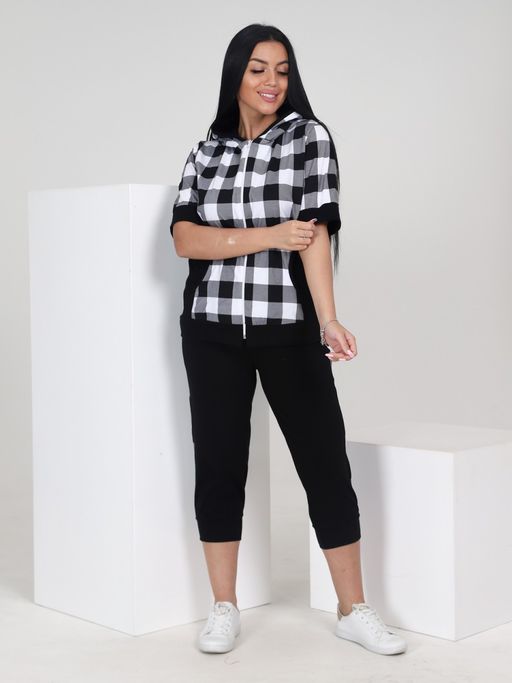 269 ЖЕНСКИЙ ДОМАШНИЙ КОСТЮМ (бриджи) - А-дина фото 2