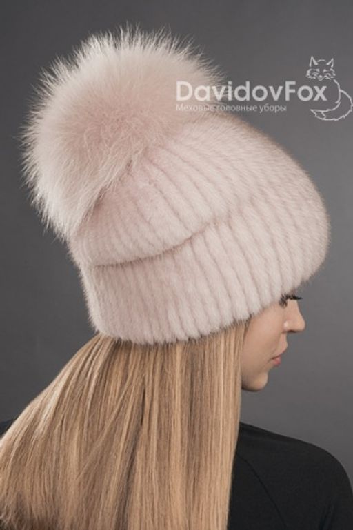 Шапка Буратино норка кизил
