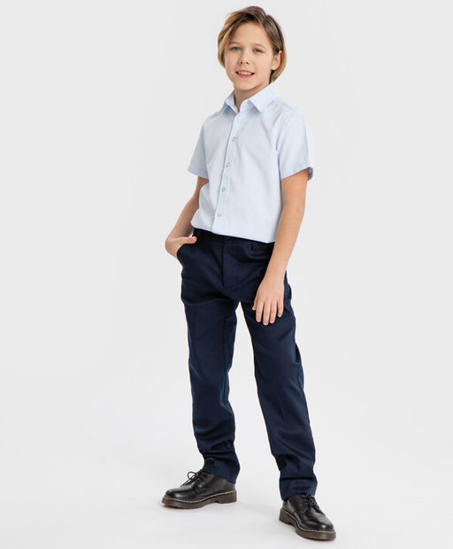 Брюки чинос синие Button Blue фото 3