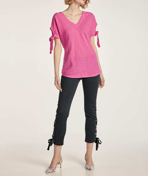 Блузка, малиновая - Heine фото 3